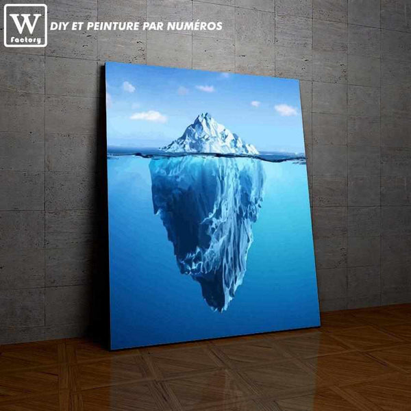 Iceberg la peinture par numéros ou numéro d'art sur Wall Factory