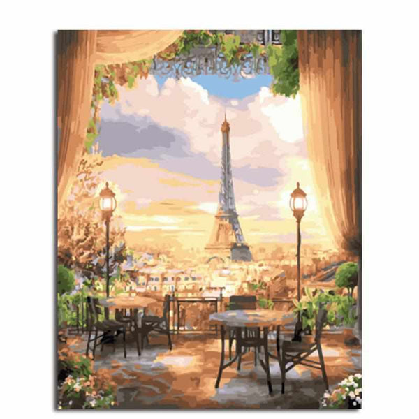 L'image de notre peinture par numéro, sans cadre et sans support, découvrez notre Peinture par numéros - Café Parisien, et faites votre choix parmis plus de 300 références.