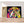 Première image de la peinture par numéro, Bouledogue Coloré , dans un cadre en bois sur du parquet.