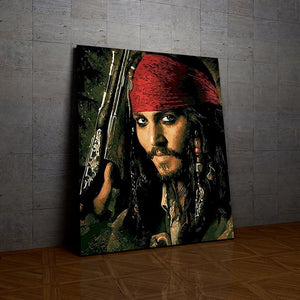 Captain Sparrow aus der Sammlung Neuheit in Malen nach Zahlen sue Wall Factory