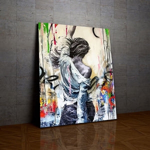 Girl Power de la collection nouveauté en peinture par numéro sue Wall Factory