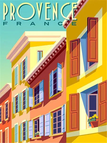 Provence la peinture par numéros ou numéro d'art sur Wall Factory