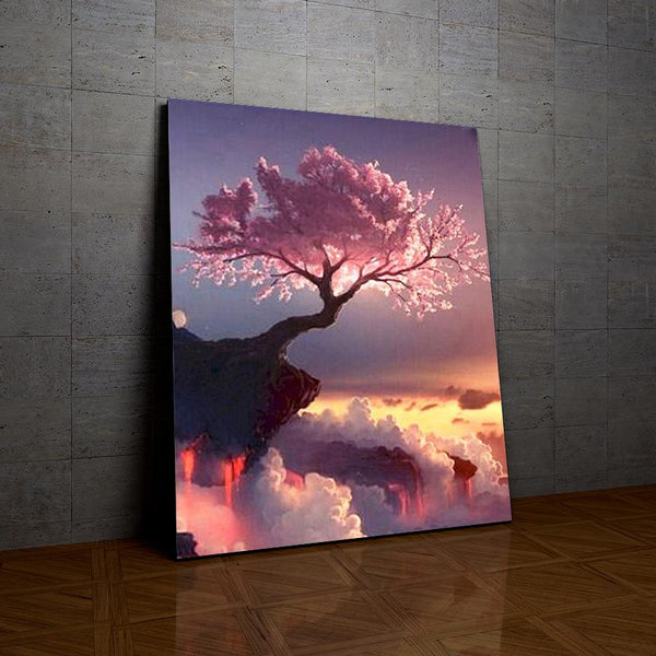 Cerisier Perché de la collection nouveauté en peinture par numéro sue Wall Factory