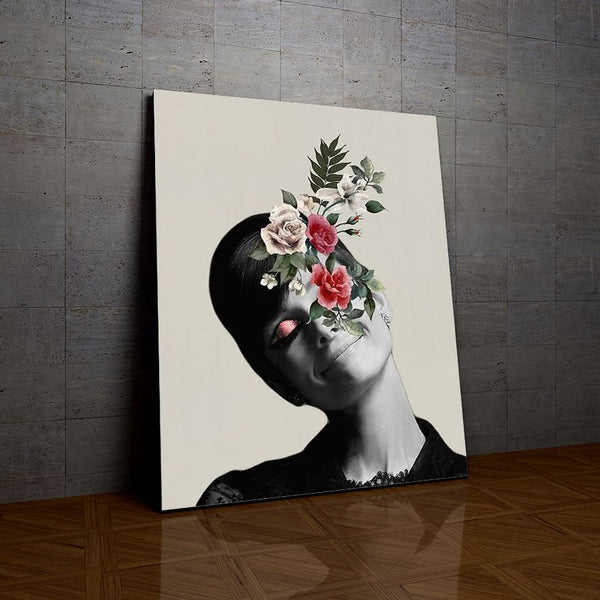 Hepburn Fleurie de la collection nouveauté en peinture par numéro sue Wall Factory