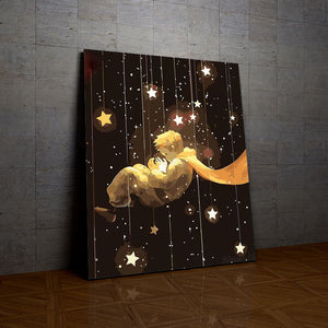Petit Prince dans les Etoiles de la collection nouveauté en peinture par numéro sue Wall Factory