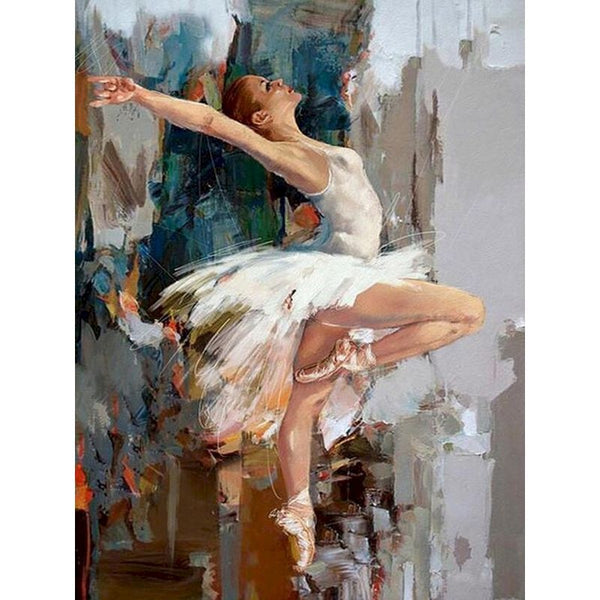 Ballet Aquarelle la peinture par numéros ou numéro d'art sur Wall Factory