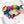 Images et détails de broderie diamant en image pour la peinture Broderie Diamant - Lèvres Multicolres, de la collection abstrait -Wall Factory