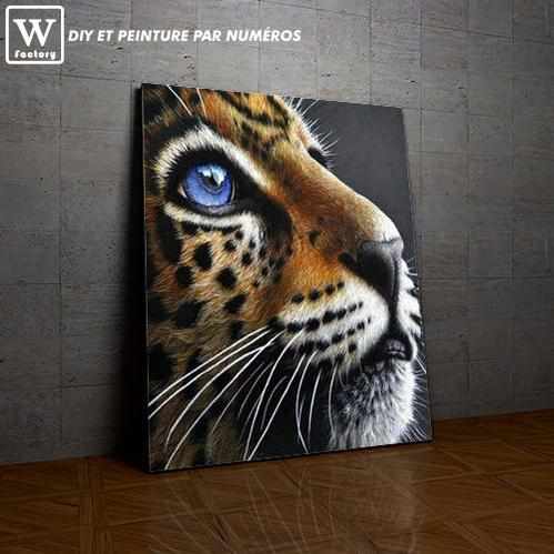 Jeune Jaguar la peinture par numéros ou numéro d'art sur Wall Factory