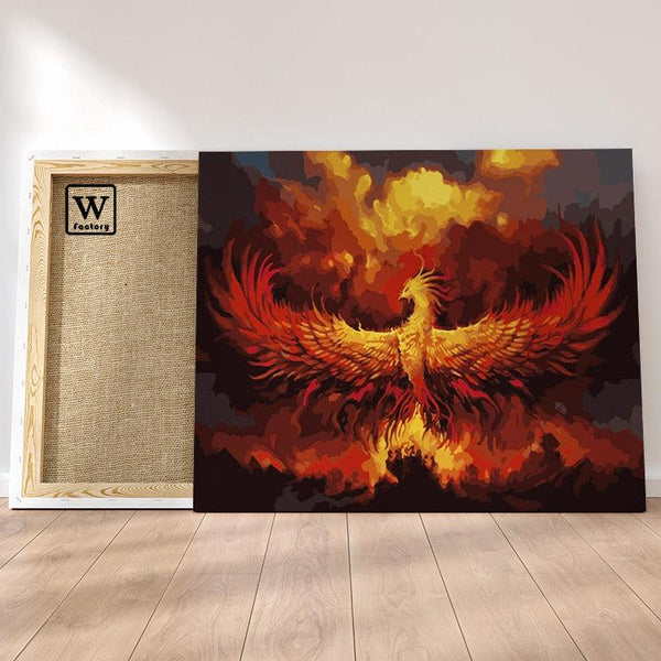 Le Phoenix de la collection nouveauté en peinture par numéro sue Wall Factory