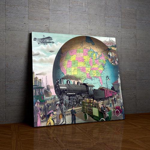 Tour du Monde de la collection nouveauté en peinture par numéro sue Wall Factory