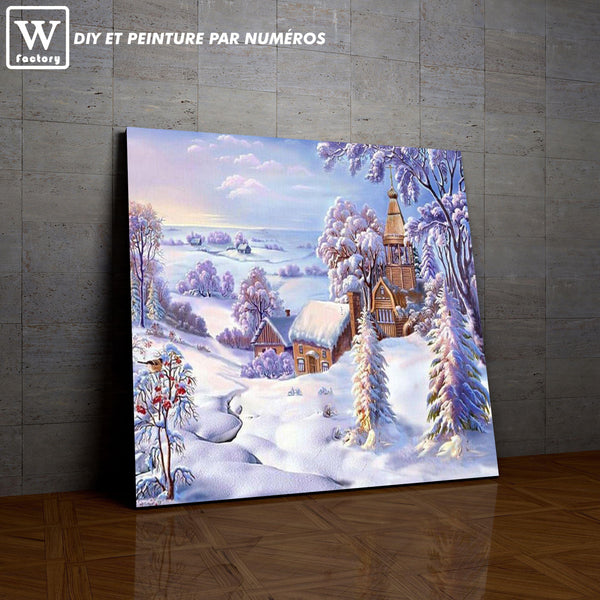 L'image de notre peinture par numéro, sans cadre et sans support, découvrez notre Noël au Pôle Nord, et faites votre choix parmis plus de 300 références.