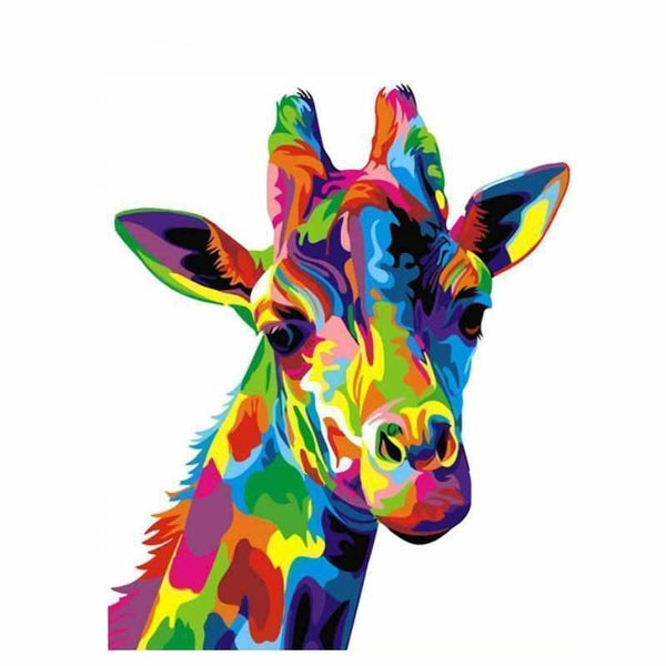 L'image de notre peinture par numéro, sans cadre et sans support, découvrez notre Peinture par numéros - Girafe Coloré, et faites votre choix parmis plus de 300 références.