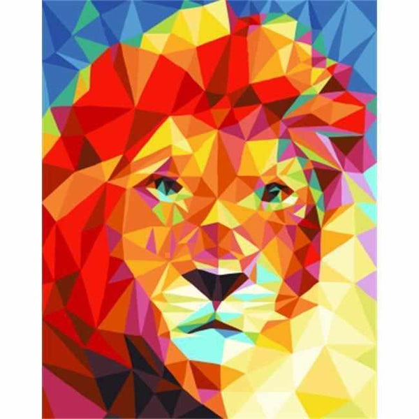 L'image de notre peinture par numéro, sans cadre et sans support, découvrez notre Peinture par numéros - Lion Miroir, et faites votre choix parmis plus de 300 références.