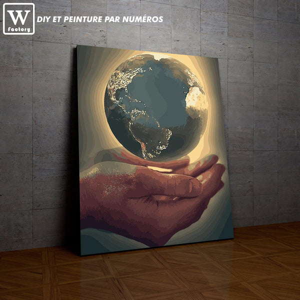 World is Yours la peinture par numéros ou numéro d'art sur Wall Factory