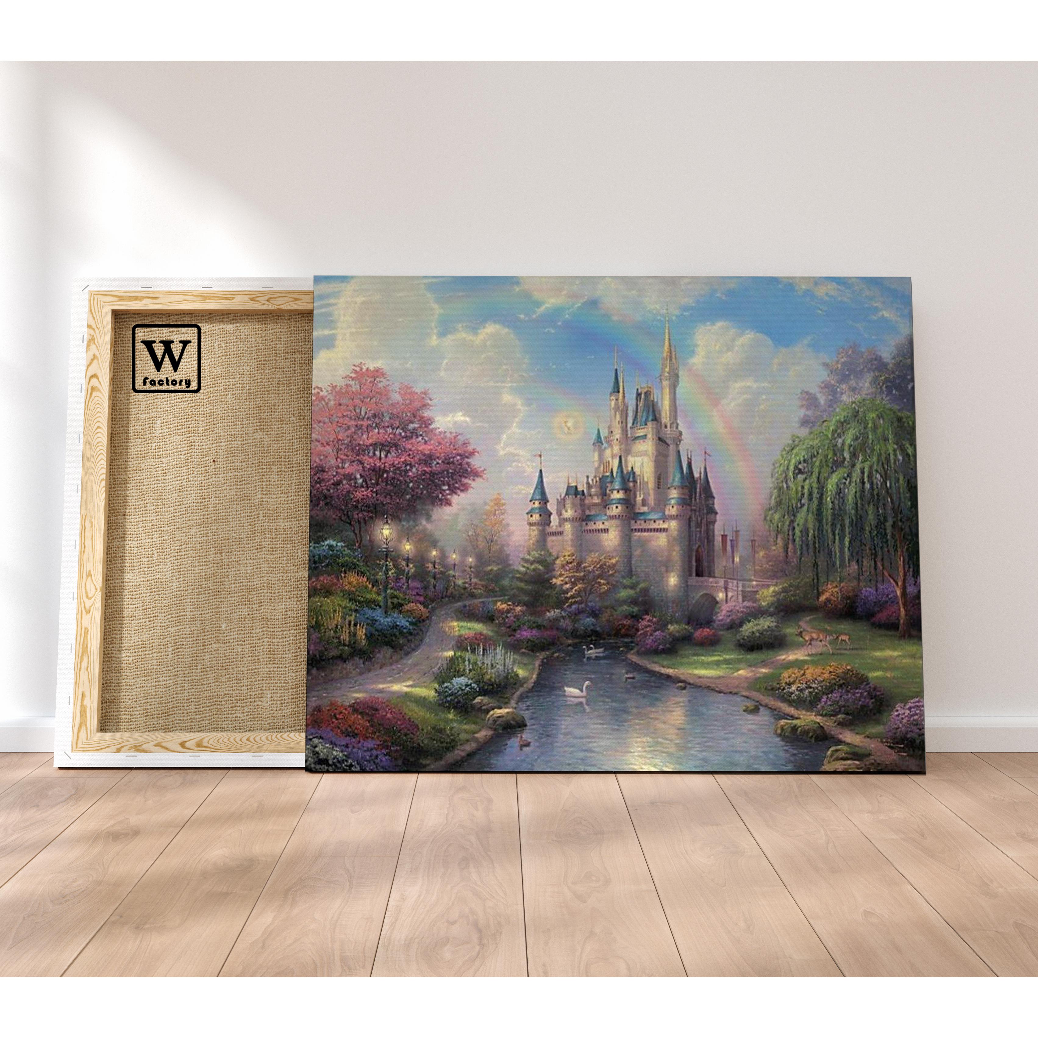 Peinture par numéro - Château Disney – Wall Factory