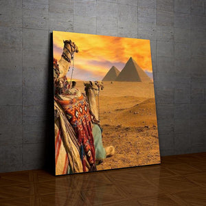 Face aux Pyramides de la collection nouveauté en peinture par numéro sue Wall Factory