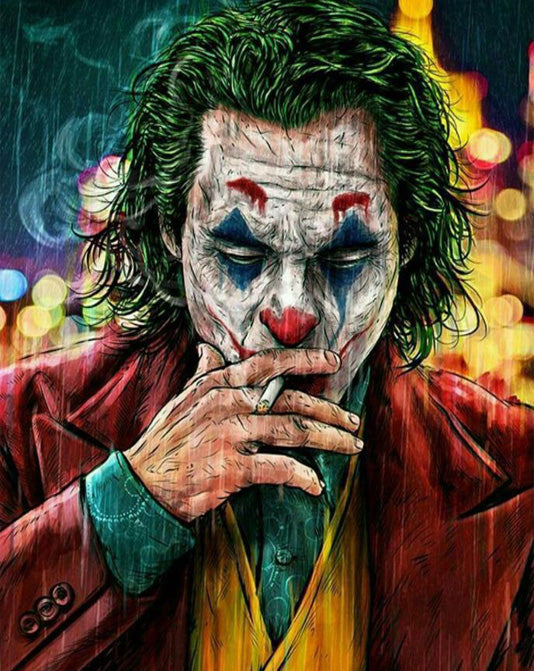 Joker la peinture par numéros ou numéro d'art sur Wall Factory