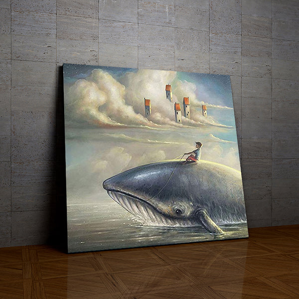 Sur le Dos de la Baleine de la collection nouveauté en peinture par numéro sue Wall Factory